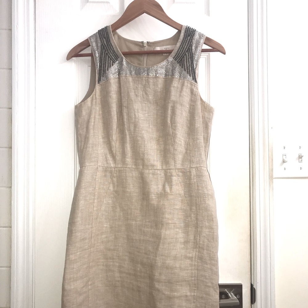 Loft 4P Linen Dress